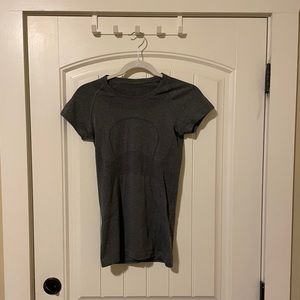 Gray Lululemon Swiftly Tech Short Sleeve 2.0